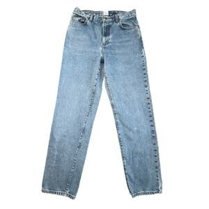 Vintage Calvin Klein 90s Mom Jeans 100% Cotton Light Stone Wash Denim Grunge